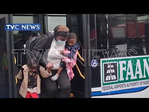 Another Batch Of Evacuated Nigerians Arrives In Lagos From South Africa Another Batch Of Evacuated Nigerians Arrives In Lagos From South Africa