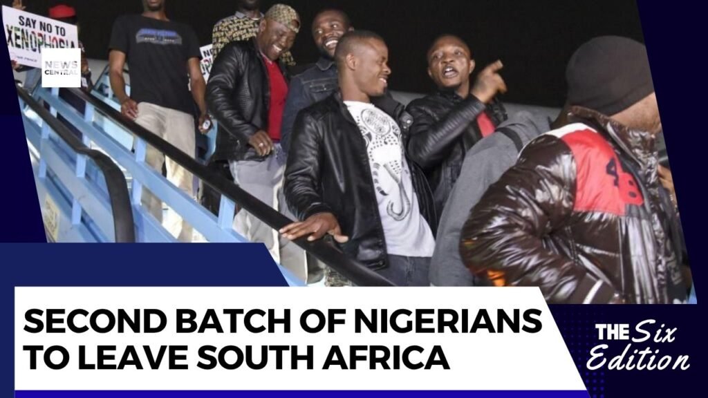 Second Batch of Nigerians to Leave South Africa Second Batch of Nigerians to Leave South Africa