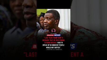 Trump Planned To Bomb Nigeria? Pastor Adeboye Reveals Shocking Truth! #news #nigeria #nigerianews Trump Planned To Bomb Nigeria? Pastor Adeboye Reveals Shocking Truth! #news #nigeria #nigerianews