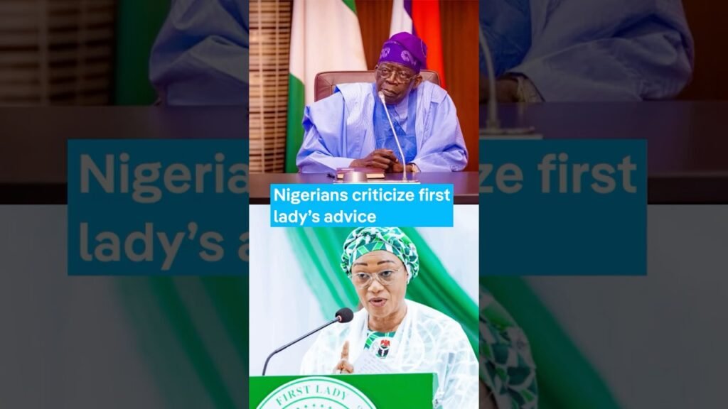 Nigerians criticize first lady’s advice Nigerians criticize first lady’s advice