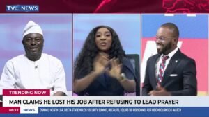 Trending Now: Man Claims He Lost His Job After Refusing To Lead Prayer Trending Now: Man Claims He Lost His Job After Refusing To Lead Prayer