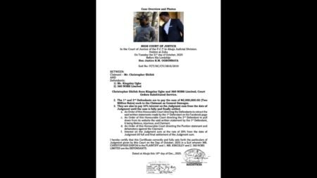 CASE OF CHRISTOPHER EHIFOH AND KINGSLEY UGHE AND 360NOBS #news #nigerianews #livestream #fyp