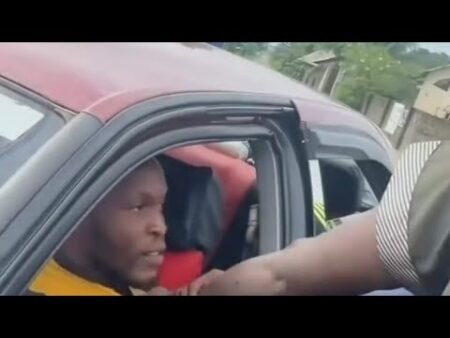 @julsatv,nigeria news,man fighting a pastor to return the car he bought for his wife.