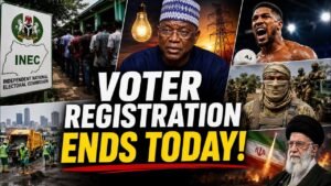 BREAKING INEC Ends Voters Registration Today Anthony Joshua wins | Nigeria News