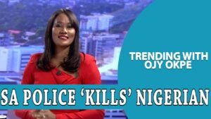 SA Police ‘Kills’ Nigerian Man+ U.S. Senator Demands Nnamdi Kanu’s Release+ AJ’s Comeback |OjyOkpe SA Police ‘Kills’ Nigerian Man+ U.S. Senator Demands Nnamdi Kanu’s Release+ AJ’s Comeback |OjyOkpe