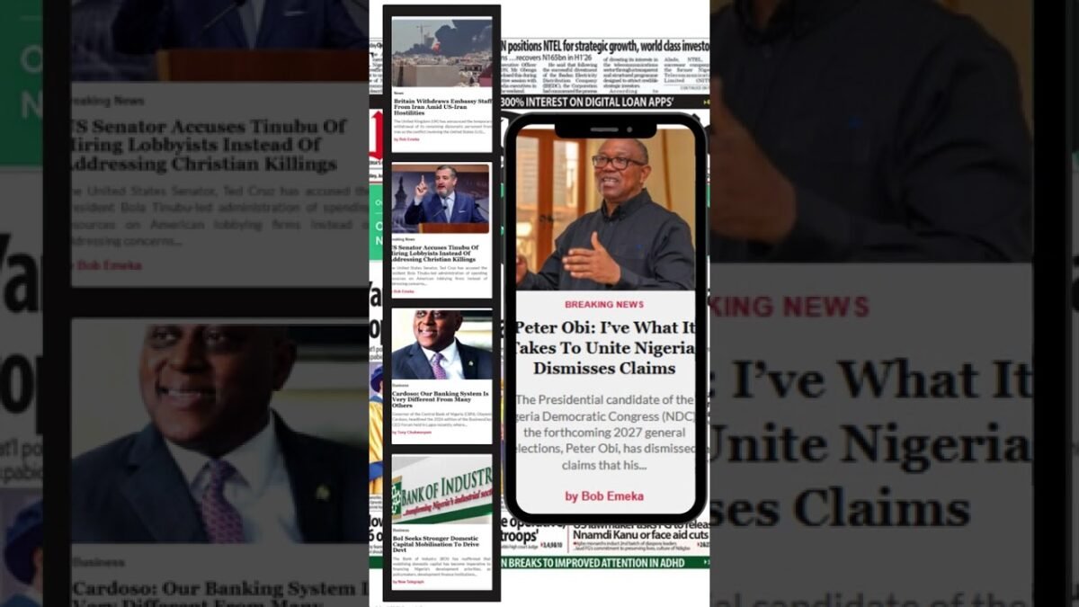 Nigeria News Today | Top Headlines – Monday, July 27, 2026 | New Telegraph #news #newsupdate #fyp Nigeria News Today | Top Headlines – Monday, July 27, 2026 | New Telegraph #news #newsupdate #fyp