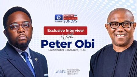 Exclusive Interview With Peter Obi On Sunday Politics Exclusive Interview With Peter Obi On Sunday Politics