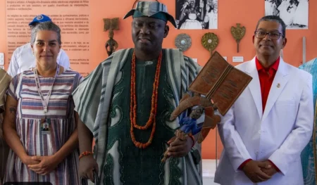 Alaafin of Oyo visits Latin America’s largest Afro-Brazilian