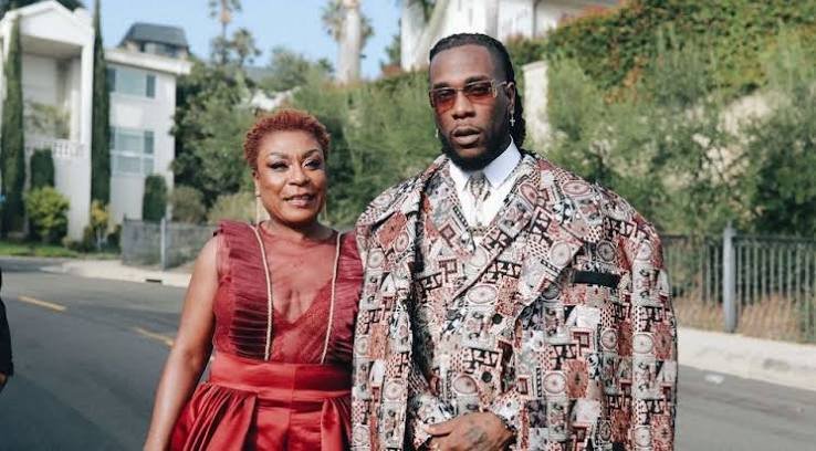 Burna Boy's Mum Urges Him to Marry and Have Children at Birthday Celebration Burna Boy's Mum Urges Him to Marry and Have Children at Birthday Celebration