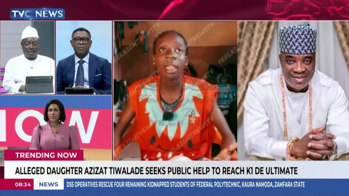 Alleged Daughter, Azizat Tiwalade Seeks Public Help To Reach K1 De Ultimate Alleged Daughter, Azizat Tiwalade Seeks Public Help To Reach K1 De Ultimate