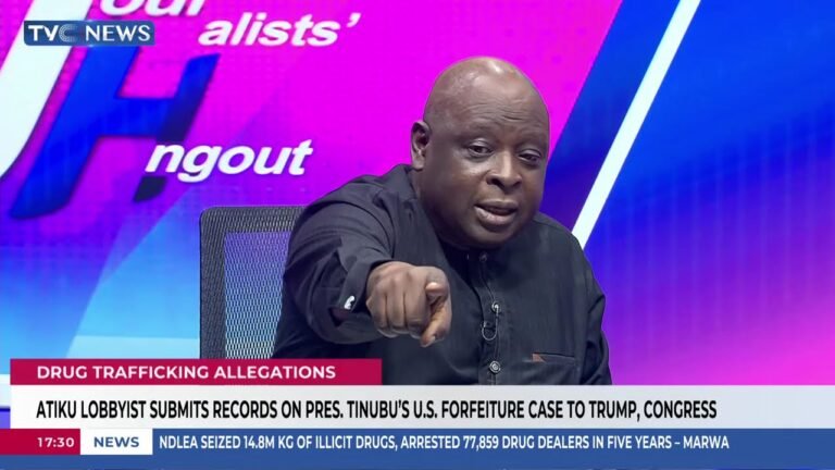 Alleged Drug Trafficking: Atiku Ally Submits Tinubu’s US Forfeiture Records to Trump, Congress Alleged Drug Trafficking: Atiku Ally Submits Tinubu’s US Forfeiture Records to Trump, Congress