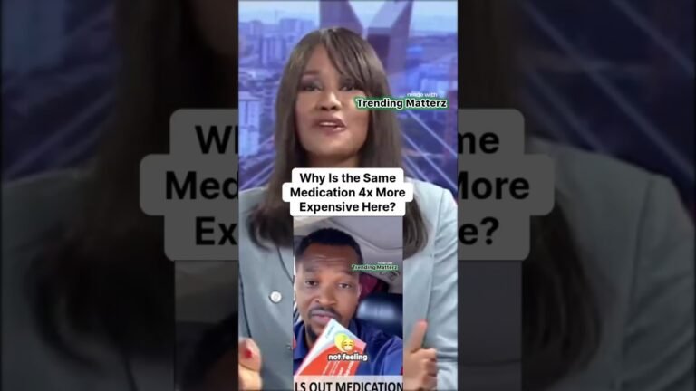 Why is the same medication 4x more expensive here? #arisenews #arisenewslive #nigerianews