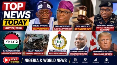 Nigeria News Today | Tinubu Appoints 26 Officials, Fayose Reacts, NLC Demands Wage Review