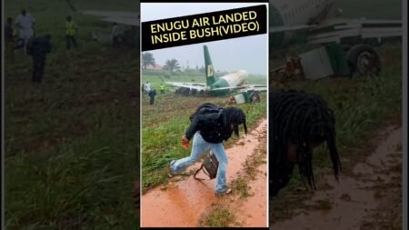 Enugu air landed in the bush after an incursion #nigerianews #nigeriaentertainment #breakingnews Enugu air landed in the bush after an incursion #nigerianews #nigeriaentertainment #breakingnews