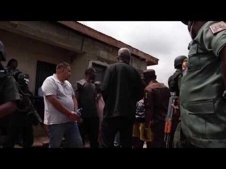 Court visits jungle lab at center of Nigeria’s biggest meth bust Court visits jungle lab at center of Nigeria’s biggest meth bust