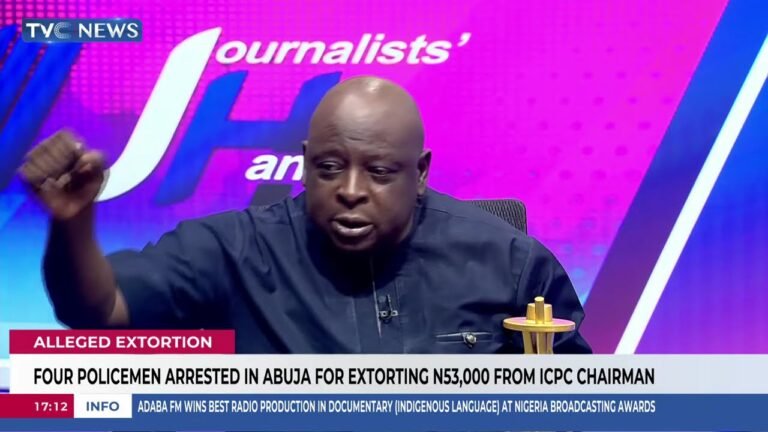 Four Policemen Nabbed for Allegedly Extorting ICPC Chairman in Abuja Four Policemen Nabbed for Allegedly Extorting ICPC Chairman in Abuja