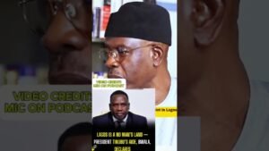“LAGOS IS A NO MAN’S LAND”- DANIEL BWALA “LAGOS IS A NO MAN’S LAND”- DANIEL BWALA