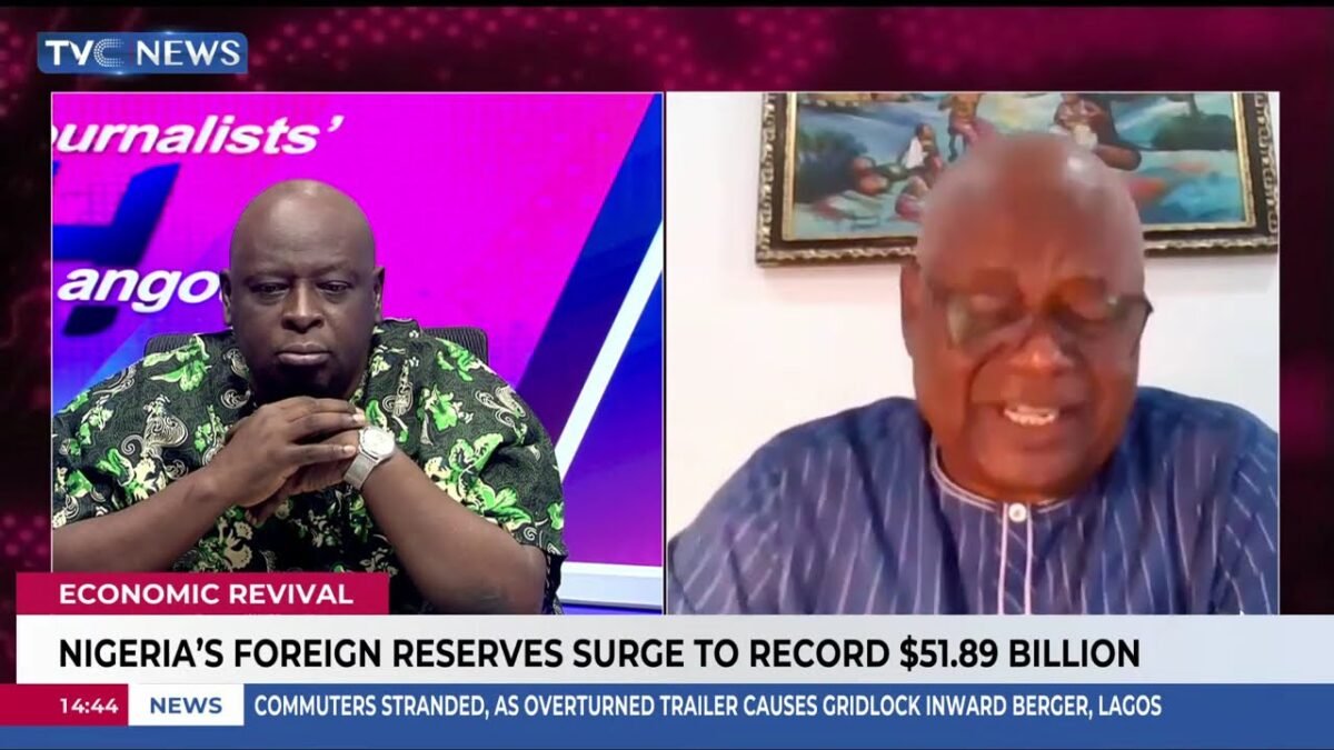 Nigeria’s Foreign Reserves Surge To Record .89 Billion