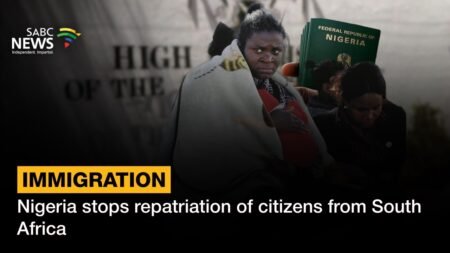 Nigeria stops repatriation of citizens from South Africa