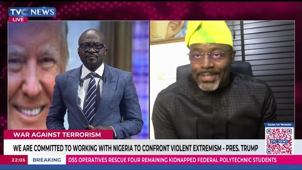 Analyst Obafemi George Dissects Nigeria’s Anti-terror War As Trump Commends Tinubu