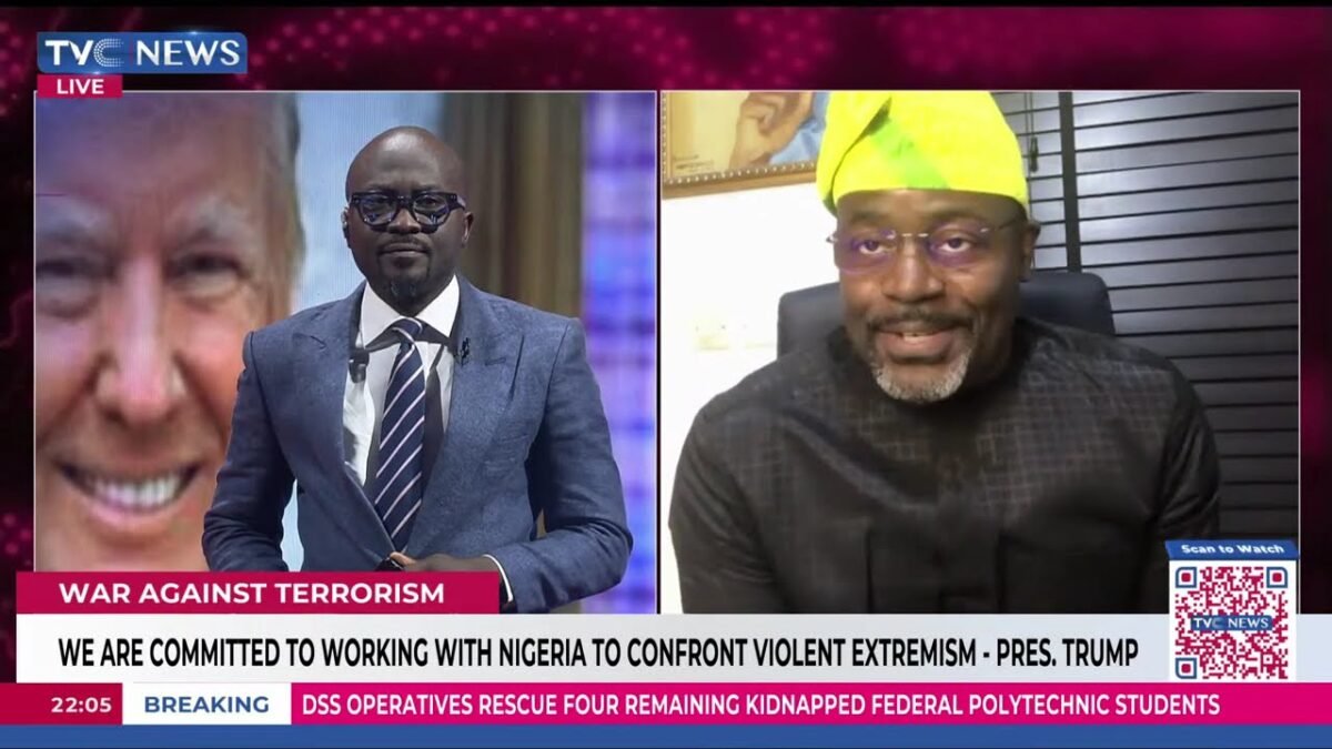 Analyst Obafemi George Dissects Nigeria’s Anti-terror War As Trump Commends Tinubu Analyst Obafemi George Dissects Nigeria’s Anti-terror War As Trump Commends Tinubu