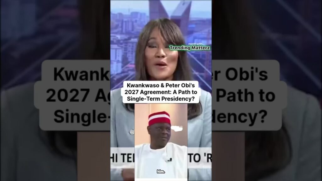 Kwankwaso and Peter Obi 2027 Agreement: A path to Single term Presidency #arisenews Kwankwaso and Peter Obi 2027 Agreement: A path to Single term Presidency #arisenews