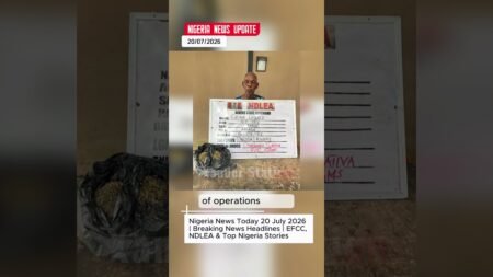 Nigeria News Today 20 July 2026 | Breaking News Headlines | EFCC, NDLEA & Top Nigeria Stories Nigeria News Today 20 July 2026 | Breaking News Headlines | EFCC, NDLEA & Top Nigeria Stories