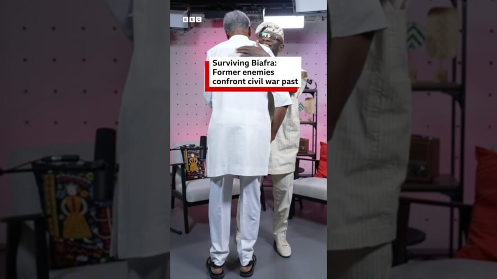 Emotional meeting between two former enemies of Nigeria’s civil war- BBC Africa #bbcafrica Emotional meeting between two former enemies of Nigeria’s civil war- BBC Africa #bbcafrica