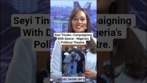 Seyi Tinubu: Campaigning With Dance – Nigeria’s Political Theatre. Seyi Tinubu: Campaigning With Dance – Nigeria’s Political Theatre.