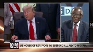 U.S. House Of Representatives Vote To Suspend All Aid To Nigeria- Dayo Sobowale U.S. House Of Representatives Vote To Suspend All Aid To Nigeria- Dayo Sobowale