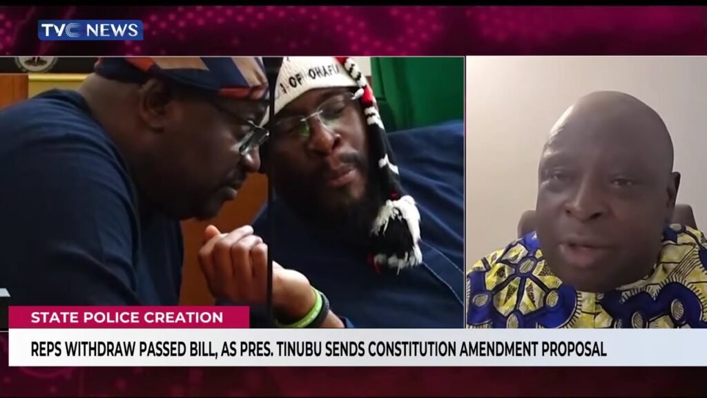 State Police: Reps Withdraw Passed Bill, As Tinubu Sends Constitution Amendment Proposal State Police: Reps Withdraw Passed Bill, As Tinubu Sends Constitution Amendment Proposal