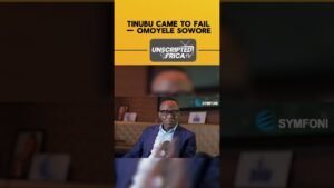 TINUBU CAME TO FAIL— OMOYELE SOWORE #news #newsupdate #newsoftheday #nigerianews #politicstoday TINUBU CAME TO FAIL— OMOYELE SOWORE #news #newsupdate #newsoftheday #nigerianews #politicstoday