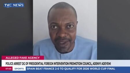 ‘Fake’ PFIPC DG, Adeniyi Adeyemi Now In Police Custody ‘Fake’ PFIPC DG, Adeniyi Adeyemi Now In Police Custody