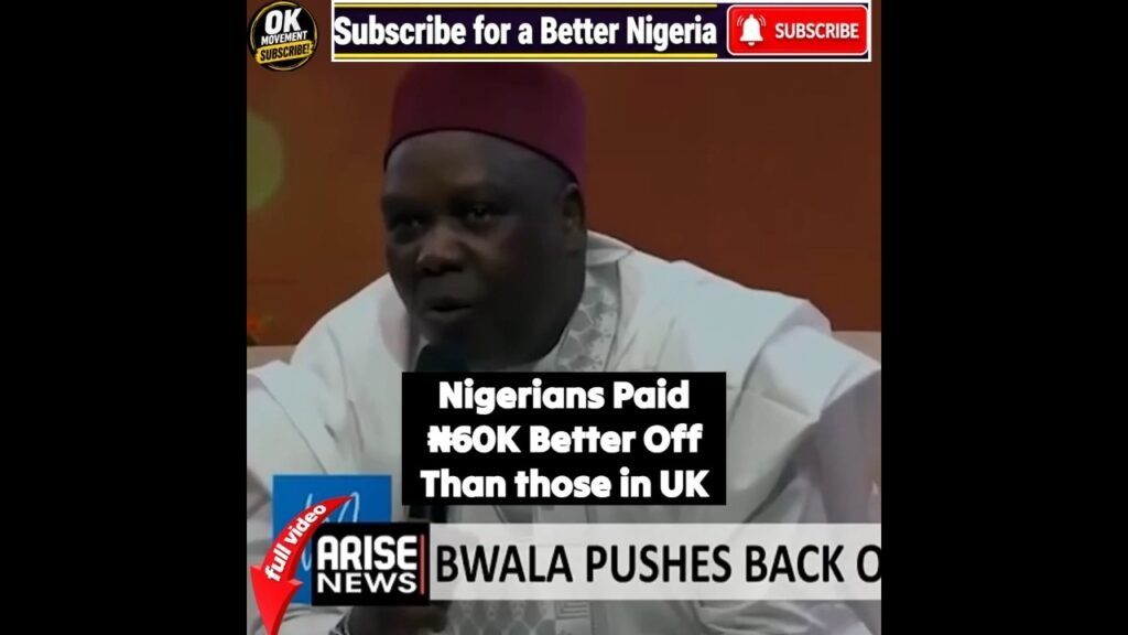Nigerians Paid ₦60K Are Better Off Than those in UK #badgovernance #bwala Nigerians Paid ₦60K Are Better Off Than those in UK #badgovernance #bwala