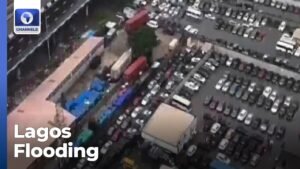Flooding: Lekki, Marina, Apongbon Submerged After Downpour