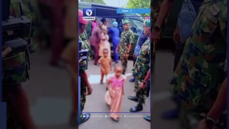Military Hands Over Rescued Abductees To Oyo Govt Military Hands Over Rescued Abductees To Oyo Govt