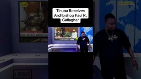 Tinubu Receives Archbishop Paul R.Gallagher #nigerian #viralshort #nigerianews #shots #nigeria Tinubu Receives Archbishop Paul R.Gallagher #nigerian #viralshort #nigerianews #shots #nigeria