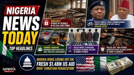 Nigeria News Today: Schools Shut in 40 LGAs, Osun Police Arrest Commissioner, .4bn US Aid at Risk Nigeria News Today: Schools Shut in 40 LGAs, Osun Police Arrest Commissioner, .4bn US Aid at Risk