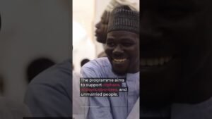 Nigeria mass weddings ease financial burden for couples | AJ #shorts Nigeria mass weddings ease financial burden for couples | AJ #shorts
