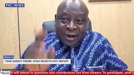 Fake Agency Probe: Atiku Rejects ICPC Report Fake Agency Probe: Atiku Rejects ICPC Report