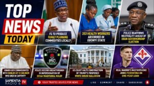Nigeria News Today | FG to Produce Family Planning Commodities Locally, 353 Health Workers Nigeria News Today | FG to Produce Family Planning Commodities Locally, 353 Health Workers