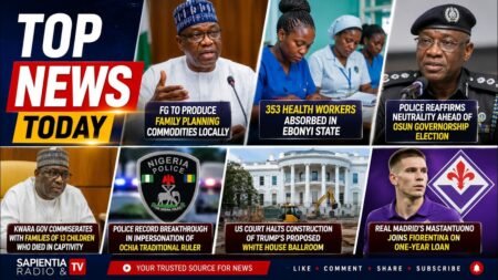 Nigeria News Today | FG to Produce Family Planning Commodities Locally, 353 Health Workers Nigeria News Today | FG to Produce Family Planning Commodities Locally, 353 Health Workers