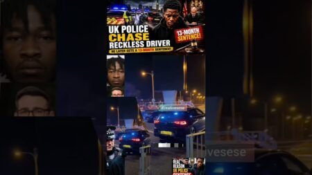 UK Police CHASE Reckless Driver — He Later Gets a 13-Month Sentence! @YouTube UK Police CHASE Reckless Driver — He Later Gets a 13-Month Sentence! @YouTube