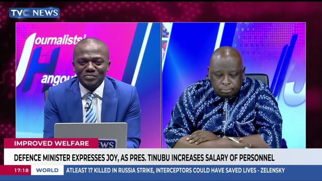 Defence Minister Expresses Joy, As Pres. Tinubu Increases Salary Of Military Personnel Defence Minister Expresses Joy, As Pres. Tinubu Increases Salary Of Military Personnel