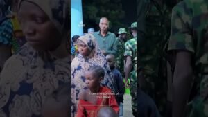 Exclusive report with the 308 people rescued by Nigerian forces | AJ #shorts Exclusive report with the 308 people rescued by Nigerian forces | AJ #shorts
