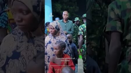 Exclusive report with the 308 people rescued by Nigerian forces | AJ #shorts Exclusive report with the 308 people rescued by Nigerian forces | AJ #shorts