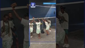 WAFCON: Moment Super Falcons Celebrated Win Over Egypt WAFCON: Moment Super Falcons Celebrated Win Over Egypt