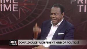 I Returned to Politics Because of the Urgency of Where We Are in Nigeria Today – Duke I Returned to Politics Because of the Urgency of Where We Are in Nigeria Today – Duke