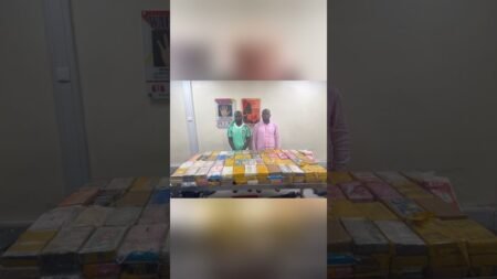 NDLEA Intercepts N39 Billion Cocaine Shipment, Arrests ‘KC Luxury’ at Airport NDLEA Intercepts N39 Billion Cocaine Shipment, Arrests ‘KC Luxury’ at Airport