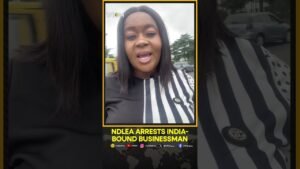 NDLEA Arrests India-Bound Businessman With 1.55kg Cocaine At Lagos Airport | WION Shorts NDLEA Arrests India-Bound Businessman With 1.55kg Cocaine At Lagos Airport | WION Shorts